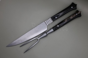Juego de cuchillos de cocina medievales, tenedor y cuchillo - Product Image 2