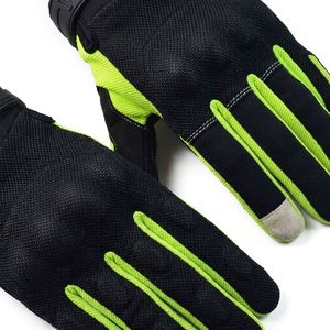Qaswa Sports Elite Pro Red Black Fingerless Real Leather Safety Gloves Adjustable Wrist Strap Polyurethane Coated for Cycling - Product Image 4