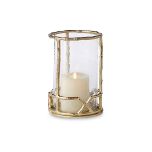 Round Shape Gold Color Metal And Glass Decorative Votive <b>Tealight</b> <b>Holders</b> for Wedding & Home Decoration Available in Best Rate - Product Image 1