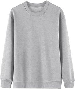 Sudadera Casual para Hombre, Sudadera Casual con Cuello Redondo para Mujer, Sudadera Ligera de Forro Polar, Sudadera Unisex de Mezcla de Algodón - Product Image 2