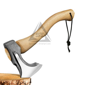 Wood Handle Professional Bearded Axe-Light <b>Weight</b> Custom Size High Quality Carbon/Stainless Steel Blade Cutting Tool 3-Year - Product Image 2