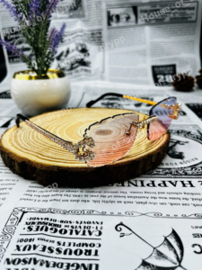 Gafas de Sol de Lujo con Diamantes de Moissanita Sin Montura, Estilo Hip Hop, Lentes Degradadas, Montura de Diseñador, Gafas de Moda - Product Image 2