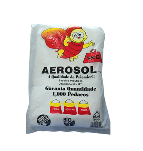 Aerosol 2kg <b>Bag</b>. Food Grade HDPE Bottom Sealed Square Bottom <b>Bag</b> - Product Image 1