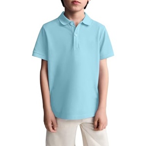 Chemises polo décontractées pour garçons, design tendance, coton doux de qualité supérieure, col rabattu, pour enfants, en provenance du Bangladesh. - Product Image 5