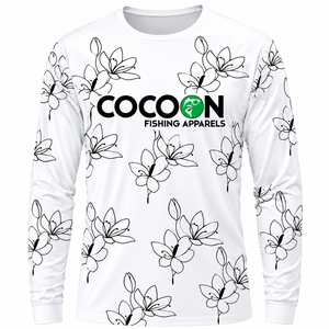 T-shirts personnalisés de pêche à motif floral Nouveauté 2026 Streetwear T-shirts par sublimation Vêtements de fitness imprimés sur mesure T-shirts de qualité supérieure 2026 - Product Image 1