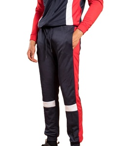 Chándal deportivo de moda 2025 de alta calidad 100% algodón/poliéster para hombre, chándal con cremallera completa y capucha con bloque de bolsillo de Color - Product Image 5