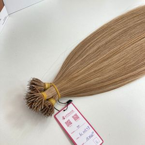 Fournisseur en gros Cheveux Remy Couleur Piano Nano Anneaux Extensions de Cheveux Humains Raides Kératine I-Tip Hair - Product Image 4