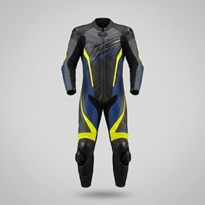 Traje de Motociclismo Profesional de Cuero Vacuno con Protección CE, Unisex, Transpirable, Personalizable, para Todas las Estaciones, de una Pieza, para Seguridad en la Pista - Product Image 2