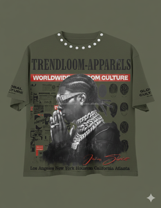 T-shirt unisexe en coton 100% premium, coupe classique, streetwear personnalisé, avec logo personnalisé, tissu tricoté, écologique - Product Image 4