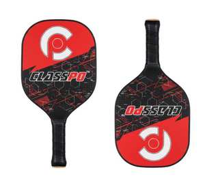 Raqueta de Velocidad Ligera con Núcleo de Panal, Superficie de Carbono Crudo Estándar USAPA, Empuñadura de PU Suave Antideslizante, Pala Deportiva para Torneos - Product Image 3