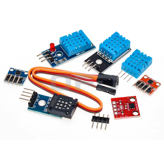 15 Temperature & Humidity Sensor Module DHT11/DHT22 Sensor SHT30/31 Digital Switch for Electronic Building Block AM2302