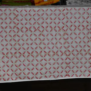 Mantel de Algodón con Estampado Artesanal, Moderno y Ecológico, Hecho a Mano en India, con Diseño Floral, Decoración para el Hogar y la Comedor, de Rajasthan - Product Image 6