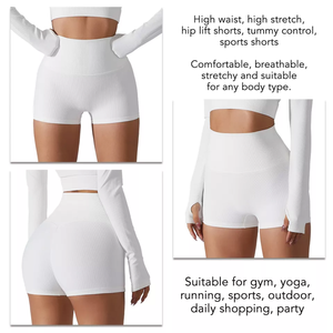 Shorts de course 2-en-1 pour femmes 2026 – Double couche, séchage rapide, pour yoga, gym et entraînement – Vente en gros - Product Image 4