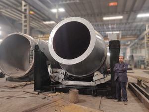 10 Ton Capacity Hybrid Aluminium Scrap Converter Rotary Furnace Competitive Price Foundry Standard Dual Fuel Pump Tilting - Product Image 3