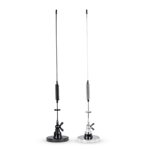 Antenne CB universelle Roadpower (RP-ANT-KAT-CH) en acier inoxydable avec base magnétique puissante, support pivotant, bobine à ressort, résistante aux intempéries - Product Image 1