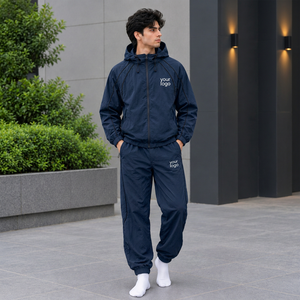 Men Running Windbreaker Jacket Lightweight Athletic Shell Custom Design for Performance Sportswear Brand Collections - Product Image 3
