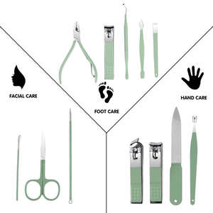 Set de Manicura y Pedicura de Acero Inoxidable, Cortaúñas y Alicates Profesionales, Estuche de Viaje Resistente, ZARNAB SURGICAL ZS-MPS-040 - Product Image 2