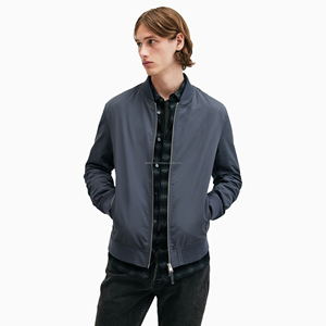 Chaqueta Bomber de Moda Urbana para Hombre con Logotipo Personalizado al por Mayor, Chaquetas con Cierre para Hombre de Alta Calidad a Precio Económico - Product Image 3