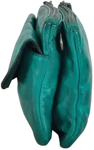 Sacs à bandoulière en cuir pour femmes, fermeture éclair, design matelassé, luxe, élégant, spacieux, léger, facile à transporter, mélange parfait - Product Image 3