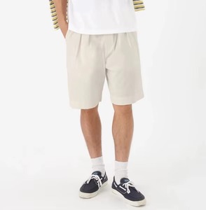 Drawstring Closure <b>Canvas</b> Waterproof Breathable Anti-Wrinkle Casual Mid Waist Men's Shorts - Product Image 3