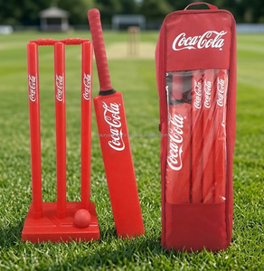 Fully Custom Branded Promotional <b>Cricket</b> <b>Equipment</b> Imprint Beach <b>Cricket</b> Set - Product Image 1
