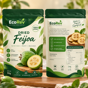 EcoRev Premium Dried Kiwi Fruit Slices 50G Resealable Stand Up <b>Pouch</b> Naturally Sweet No Added Sugar Rich In Fiber - Product Image 5