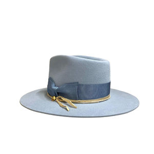Sombrero Vaquero con Lentejuelas, Moderno y Popular, Estilo Occidental Clásico para Hombres y Mujeres, para Viajes, Deportes y Uso Casual de Verano, de Fieltro Estampado - Product Image 2