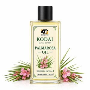 Aceite Esencial de Palmarosa 100% Natural 100g, Cuidado Corporal Floral para Masajes y Cuidado de la Piel con Enchufe Estadounidense - Product Image 1