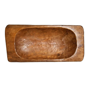 Cuencos de masa grandes de madera de mango sostenible para servir y decorar, cuencos de masa de madera, decoración del hogar, decoración de granja y fabricación de velas - Product Image 2