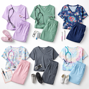 Conjuntos de Uniformes Médicos de Algodón Suave Personalizados al por Mayor con Ajuste Cómodo - Servicio OEM Transpirable de Secado Rápido para Uso Hospitalario Unisex - Product Image 5