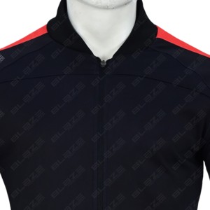 Conjunto Deportivo para Hombre, Diseño Moderno, Económico, con Franjas Laterales, Logotipo Personalizado, para Entrenamiento, Deporte, Jogging, Rojo y Negro - Product Image 5
