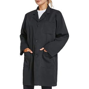 Blouse de laboratoire professionnelle pour hommes, grande taille, légère, blanche, avec technologie de détection d'aiguilles, douce - Product Image 4