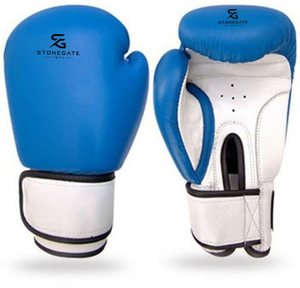 Gants de boxe d'entraînement en cuir véritable avec logo personnalisé et sangle de poignet réglable pour MMA, Muay Thai, Sparring 2026 - Product Image 2
