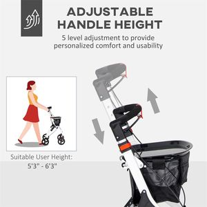 Nuovo Deambulatore Leggero per Adulti e Anziani - Product Image 3