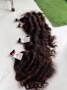 AMRIN INTERNATIONAL Premium Indian Remy Body Wave Hair Bundles HD 100% Density Machine Double Weft Chemical Processing Free All - Product Image 5