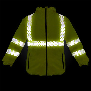 Chaqueta de Trabajo de Alta Visibilidad para Hombre, Reflectante, de Invierno, Precio Económico al por Mayor - Product Image 5