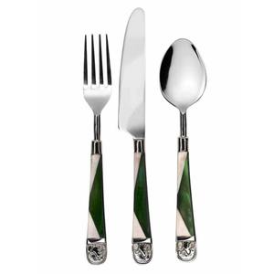 Ensemble de couverts en métal durables pour la cuisine et la salle à manger, avec surface résistante à la corrosion et aux rayures - Product Image 2