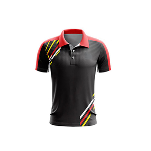 Camiseta de Cricket Personalizada al por Mayor 2025 con Logotipo y Nombre del Equipo, Alta Calidad, 100% Poliéster, Impresión por Sublimación, Colores y Tallas Personalizadas - Product Image 2