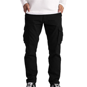 Pantalones Cargo para Hombre, Duraderos, con Tela Transpirable, Múltiples Bolsillos, Ajuste Cómodo para Viajes y Actividades al Aire Libre - Product Image 1