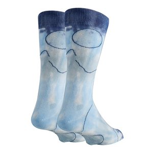 Chaussettes de sport Tie Dye à motif uni en polyester/nylon, séchage rapide, pour yoga, course à pied, été, décontractées, pour adultes - Product Image 3