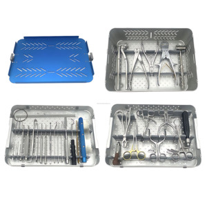 Kit d'outils chirurgicaux orthopédiques de haute qualité pour la réparation des fractures des petits animaux, en acier inoxydable allemand, meilleur fournisseur en gros - Product Image 3