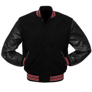 Stylish <b>Winter</b> Patchwork Embroidered Vintage Streetwear Letterman - Product Image 1