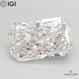 Diamant de laboratoire CVD de 3,01 carats, taille Radiant, couleur F, clarté VVS1, certifié IGI, pour la création de bijoux professionnels - Product Image 1