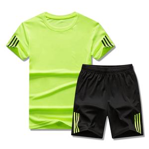 twinset jogging suit running wear two piece short <b>set</b> men design shorts <b>set</b> sports suit men twinset - Product Image 3