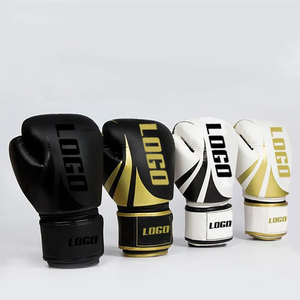 Premium PU Leather Boxing Gloves MMA Sparring Training Kickboxing Gloves Breathable Waterproof High Density Padding Gym Fitness - Product Image 1