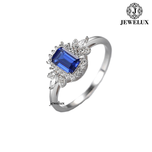 Jewelux 925 Silver 18K <b>Gold</b> Plated IGI Certified <b>Cocktail</b> <b>Ring</b> Rose Cut Channel Setting Geometric Luxury Unisex Design India - Product Image 2