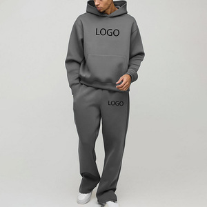 Survêtement personnalisé avec logo pour homme, ensemble de jogging unisexe, sweats à capuche vintage, survêtement délavé à l'acide, OEM - Product Image 5