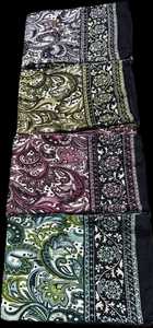 Muslim Women Hijab Embroidered Cotton Fabric Floral Solid Pattern Breathable Skin-Friendly Warming Winter Daily Wear <b>Scarf</b> 20 - Product Image 6