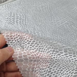 Tissu en dentelle extensible à maille géométrique 23 cm, léger, en nylon et élasthanne, tricoté chaîne, couleur personnalisable pour bande de soutien-gorge, lingerie et sous-vêtements - Product Image 4