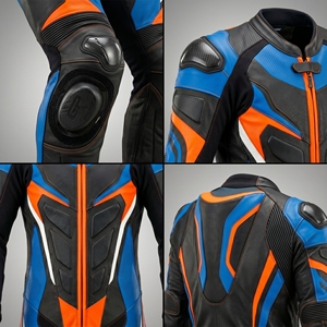 Combinaison Moto Unisexe en Cuir Véritable Personnalisée, Tendance 2026, Meilleure Vente, pour Course Automobile - Product Image 6